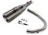 AKRAPOVIC Monkey Stainless Steel Dual Muffler S-H125SO3-FFSS