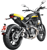 AKRAPOVIC Ducati Scrambler Titanium Muffler S-D8SO4-CUBTBL/1