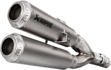 AKRAPOVIC Monkey Stainless Steel Dual Muffler S-H125SO3-FFSS