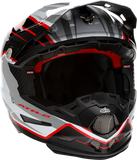 6D HELMETS ATR-2 Helmet - Phase - White/Red - Large 12-2837