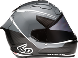 6D HELMETS ATS-1R Helmet - Alpha - Silver - Small 30-0585