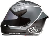 6D HELMETS ATS-1R Helmet - Alpha - Silver - Small 30-0585