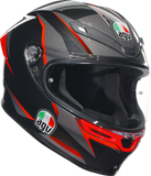 AGV K6 S Helmet - Slashcut - Black/Gray/Red - 2XL 21183950020142X