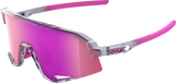 100% Slendale Sunglasses - Translucent - Gray Purple 60057-00005