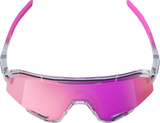 100% Slendale Sunglasses - Translucent - Gray Purple 60057-00005