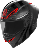 AGV Pista GP RR Helmet - Intrepido - Matte Carbon/Black/Red - 2XL 2118356002-019-XXL