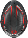 AGV Pista GP RR Helmet - Intrepido - Matte Carbon/Black/Red - 2XL 2118356002-019-XXL