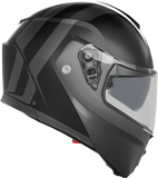 AGV Streetmodular Helmet - Resia - Matte Black/Gray - Medium 2118296002005M