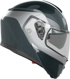 AGV Streetmodular Helmet - Levico - Gray/Silver - 2XL 21182960020032X