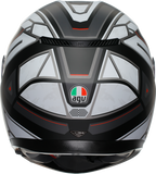 AGV K3 Helmet - Rivia - Matte Black/White - Large 2118381004-019-L