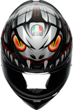 AGV K1 S Helmet - Lyzard - Matte Black/Gray/Red - XL 2118394003-044-XL