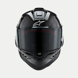 ALPINESTARS Supertech R10 Helmet - Solid - Carbon Black - Small 8200124-1902-S