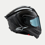 ALPINESTARS Supertech R10 Helmet - Solid - Carbon Black - Medium 8200124-1902-M
