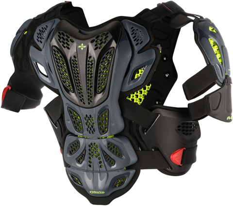 ALPINESTARS A-10 Full Chest Protector - Black/Red - XS/S 6700517-1431-XS