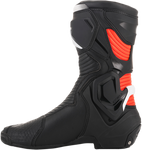 ALPINESTARS SMX+ Boots - Black/White/Red Fluorescent - US 12.5 / EU 48 2221019-1231-48