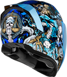 ICON Airflite™ Helmet - 4Horsemen - Blue - Large 0101-13920