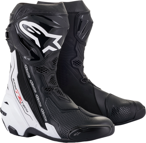 ALPINESTARS Supertech Boots - Black/White - US 7.5 / EU 41 2220021-12-41