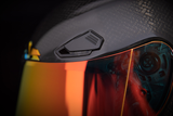 ICON Airframe Pro™ Helmet - Carbon - Red - Medium 0101-14014