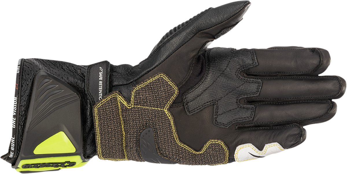 ALPINESTARS GP Tech v2 Gloves - Black/Yellow/White/Red - 3XL 