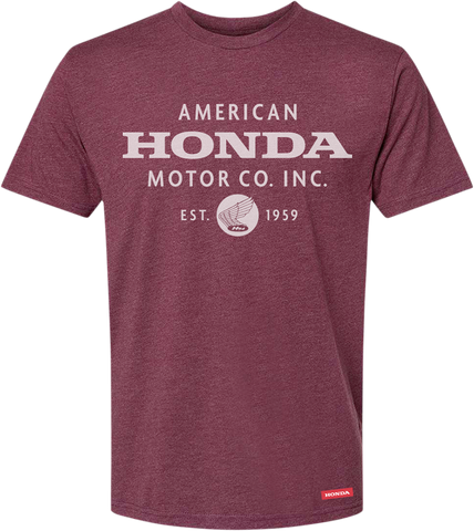 HONDA APPAREL Honda Motor Company T-Shirt NP21S-M3022-L