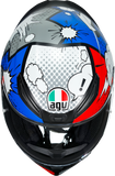 AGV K1 Helmet - Bang - Matte Italy/Blue - Small 210281O2I005905