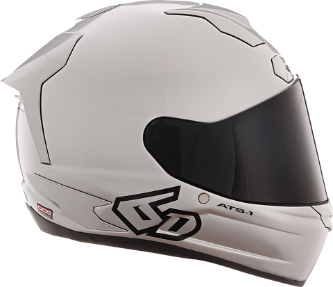 6D HELMETS ATS-1R Helmet - Gloss Silver - Large 30-0997