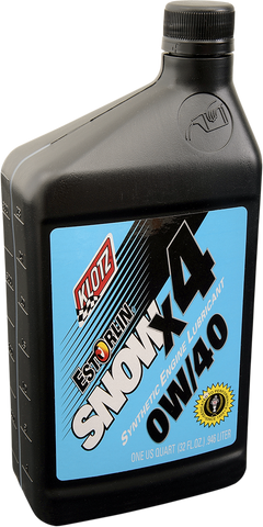 KLOTZ OIL X4 Snow Oil - 0W-40 - 1 U.S. quart KE840