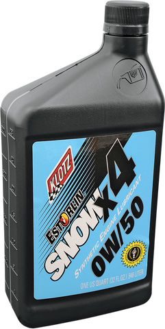 KLOTZ OIL X4 Snow Oil - 0W-50 - 1 U.S. quart KE850