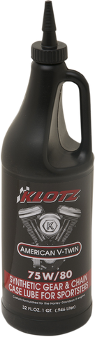 KLOTZ OIL Chain Case & Gear Oil - 75W-80 KH-S80