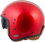 Bellfast Open Face Helmet Candy Red Md