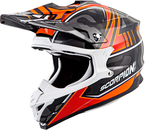 Vx 35 Off Road Helmet Miramar Orange 2x