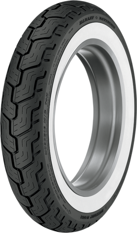 DUNLOP Tire - D402 - MT90-16 - Wide Whitewall - Rear 45006807
