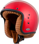 Bellfast Open Face Helmet Candy Red Sm