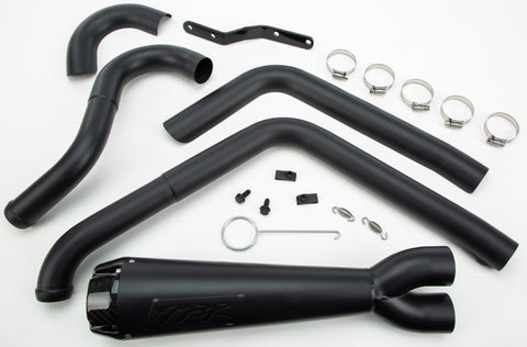 Comp S 2in1 Exhaust Dyna Black W/Cf End Cap