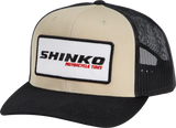Shinko Snapback Hat Black/Natural