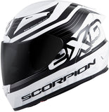 Exo R2000 Full Face Helmet Fortis White/Black Sm