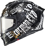 Exo R1 Air Full Face Helmet Blackletter Black Md