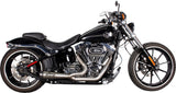 Comp S 2in1 Carbon Tip 00 17 Softail Polished