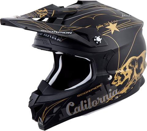Vx 35 Off Road Helmet Golden State Black Sm