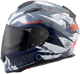 Exo T510 Full Face Helmet Cipher White Lg