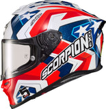 Exo R1 Air Full Face Helmet Bautista Ls Red/White/Blue Xl