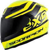 Exo R2000 Full Face Helmet Fortis Neon/Black Xs