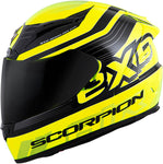 Exo R2000 Full Face Helmet Fortis Neon/Black Xl