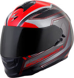 Exo T510 Full Face Helmet Nexus Black/Red Md