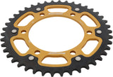 Rear Stealth Sprocket Alu/Stl 42t 520 Gld Hon/Kaw