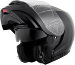 Exo Gt3000 Modular Helmet Gloss Black Lg