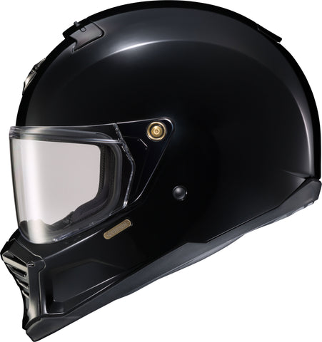 Exo Hx1 Full Face Helmet Gloss Black Lg