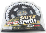 Rear Stealth Sprocket Alu/Stl 41t 525 Blk Kaw