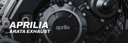Arata Exhaust Systems for Aprilia Motorcycles