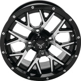 QuadBoss 14x7 QBS Barbwire Wheel 608572